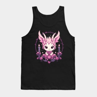 Kawaii Baphomet Girl Tank Top